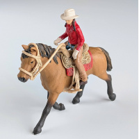 Б.в. Наїзниця з конем Вестерн Schleich 42112