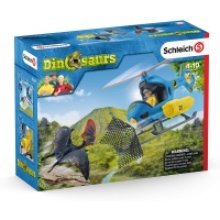 Набір вертоліт та динозавр Schleich 41468