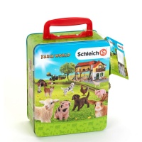 Валіза кейс для перенесення та зберігання тварин ферми Schleich 98172