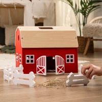 Ігровий набір Велика дерев'яна ферма Schleich 42602