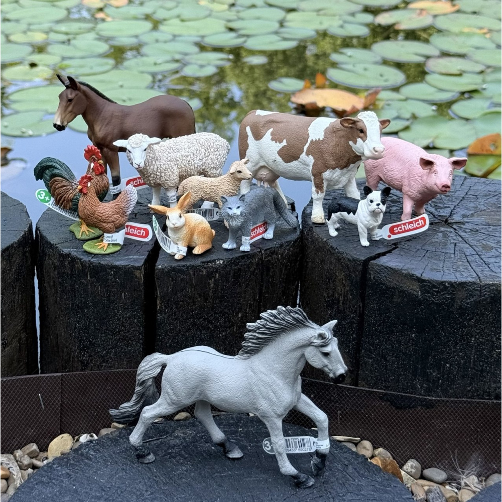 Акційний набір фігурок Schleich "фермерські тварини" 11 шт.
