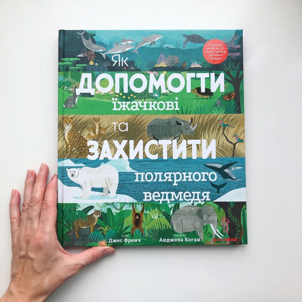 Як допомогти їжачкові та захистити полярного медведя