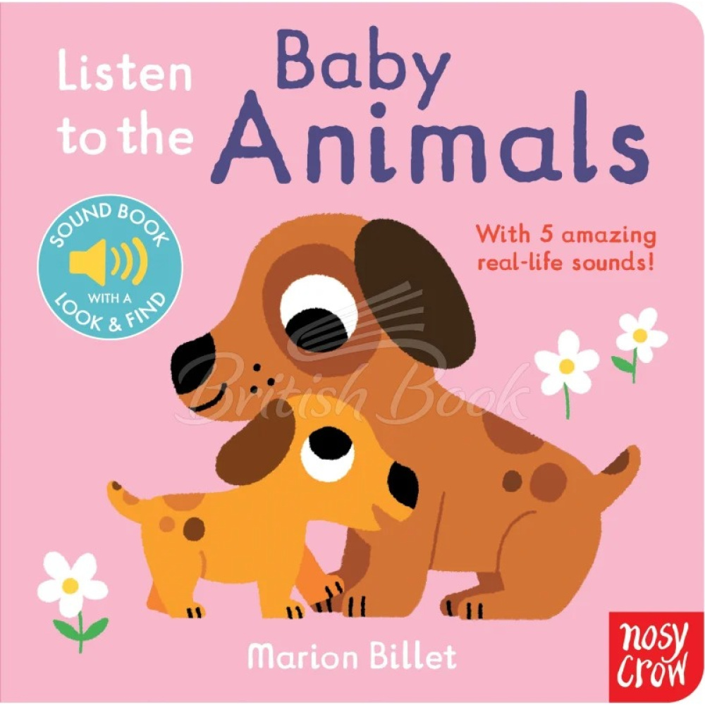 Книга зі звуками Listen to the Baby Animals