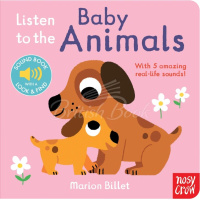 Книга зі звуками Listen to the Baby Animals