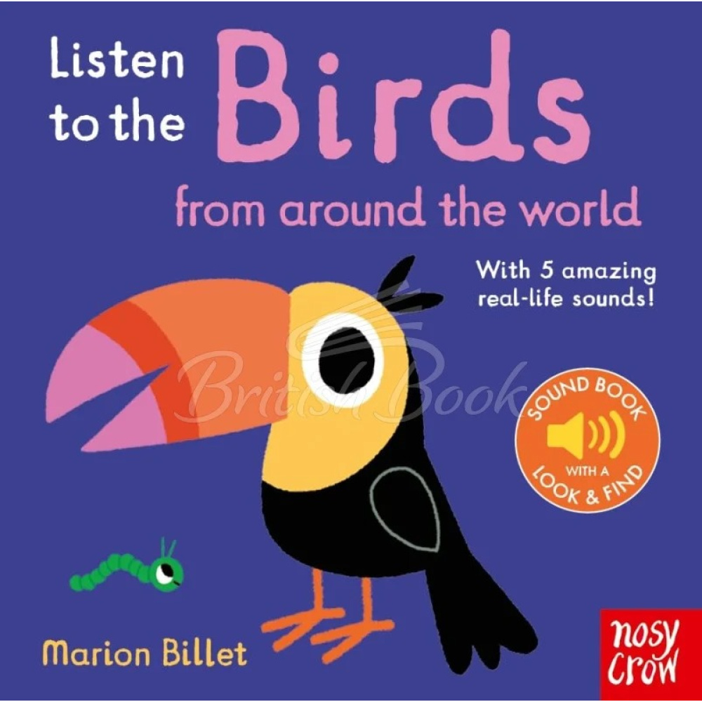 Книга зі звуками Слухай птахів з усього світу Listen to the Birds from around the World