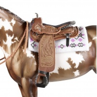 Сідло Cimarron Western Pleasure Saddle для коня traditional Breyer 2494
