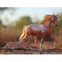 Набір Церера і Мінерва Єдиноріг кобила та лоша traditional Breyer 712454