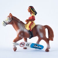 Індіанка на коні Bullyland 680587