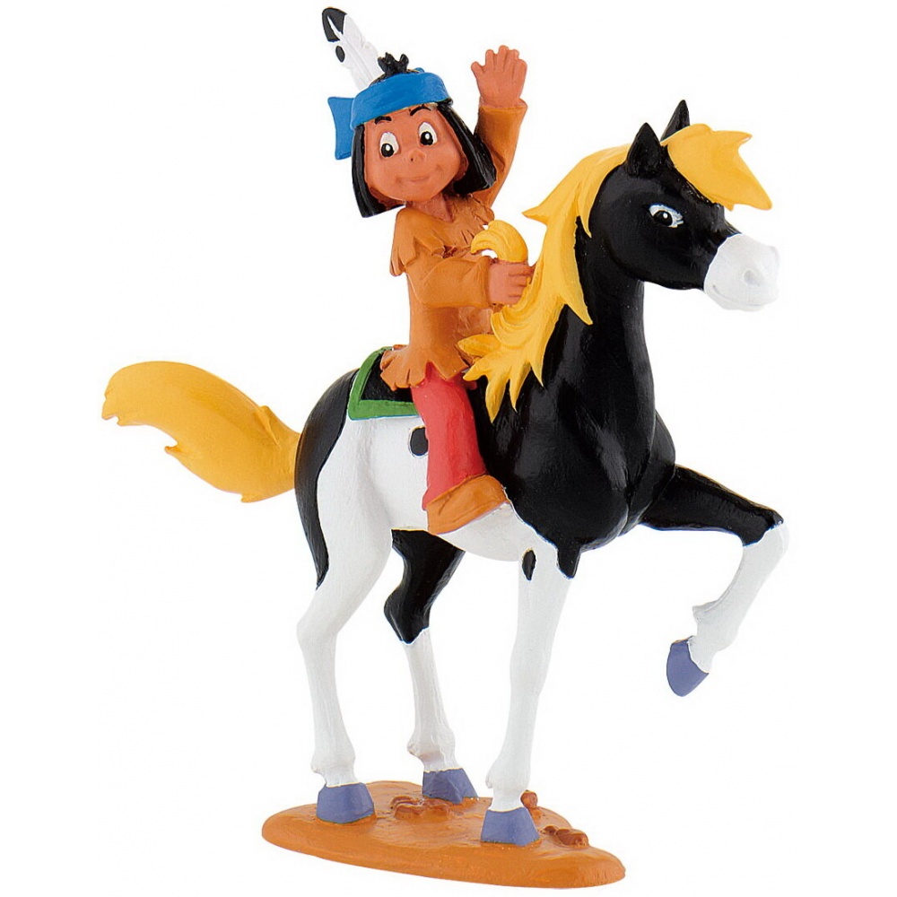 Індіанець Якарі на коні Bullyland 43355