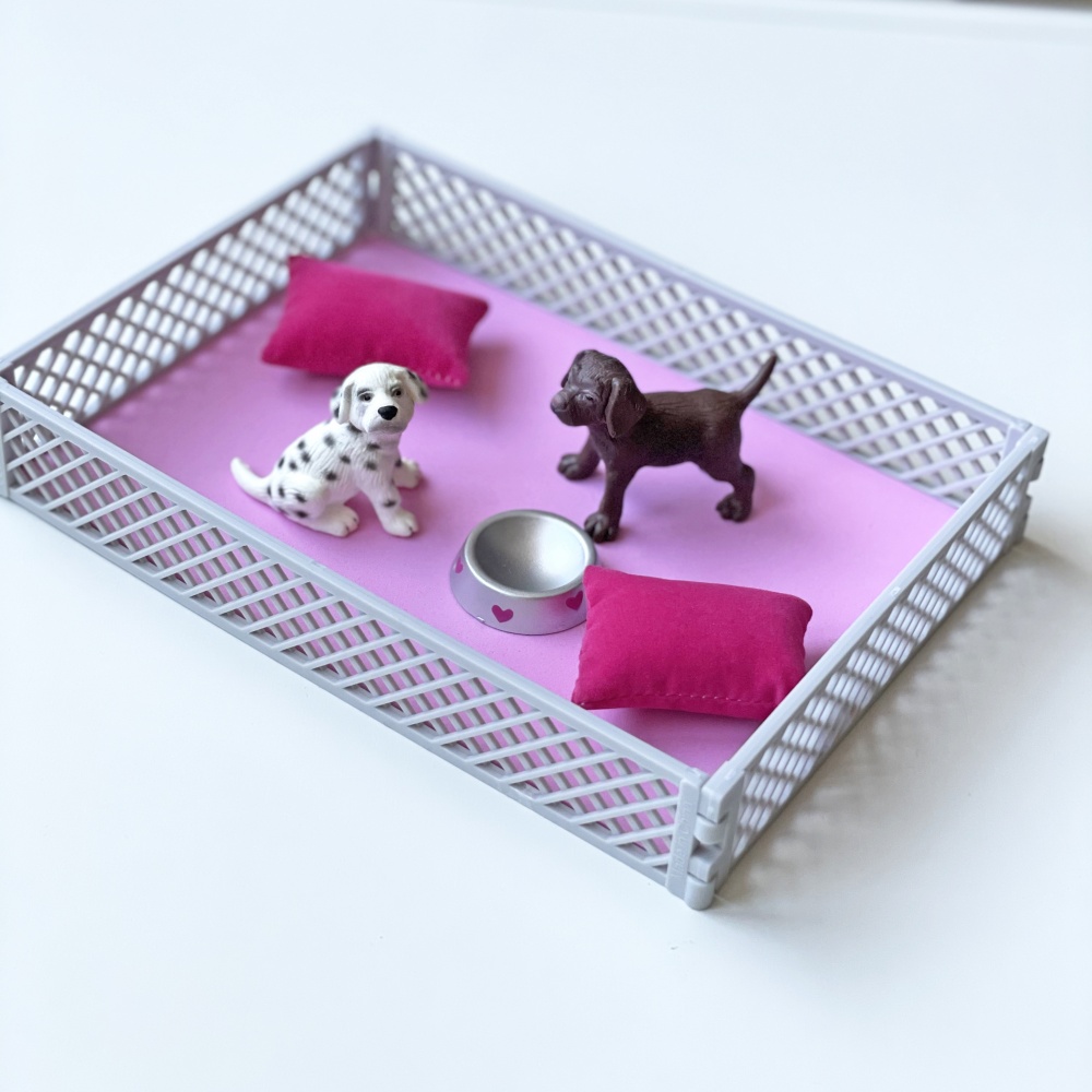 Манеж + щеня далматину та лабрадору Bullyland 65006