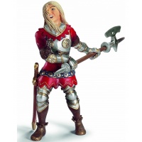 Піхотинець воїн у червоному з бойовою сокирою Schleich 70052