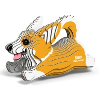 Збірна 3D модель Собака вельш коргі