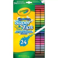 Набір фломастерів Crayola Markers Supertips washable 24 шт