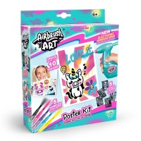 Набір DIY AIRBRUSH ART із постерами та аерографом