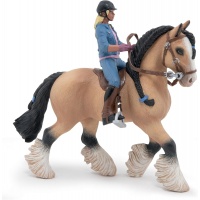 Кінь тінкер з вершницею Papo 51572