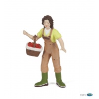 Жінка-фермер з кошиком Papo 39219