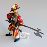 Швейцарський гвардієць з алебардою Papo 39396