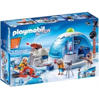 Конструктор Штаб полярної еспедиції зі снігоходом Playmobil 9055
