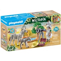 Конструктор Зебра у пригодах з фотографом тварин Wiltopia Playmobil 71295