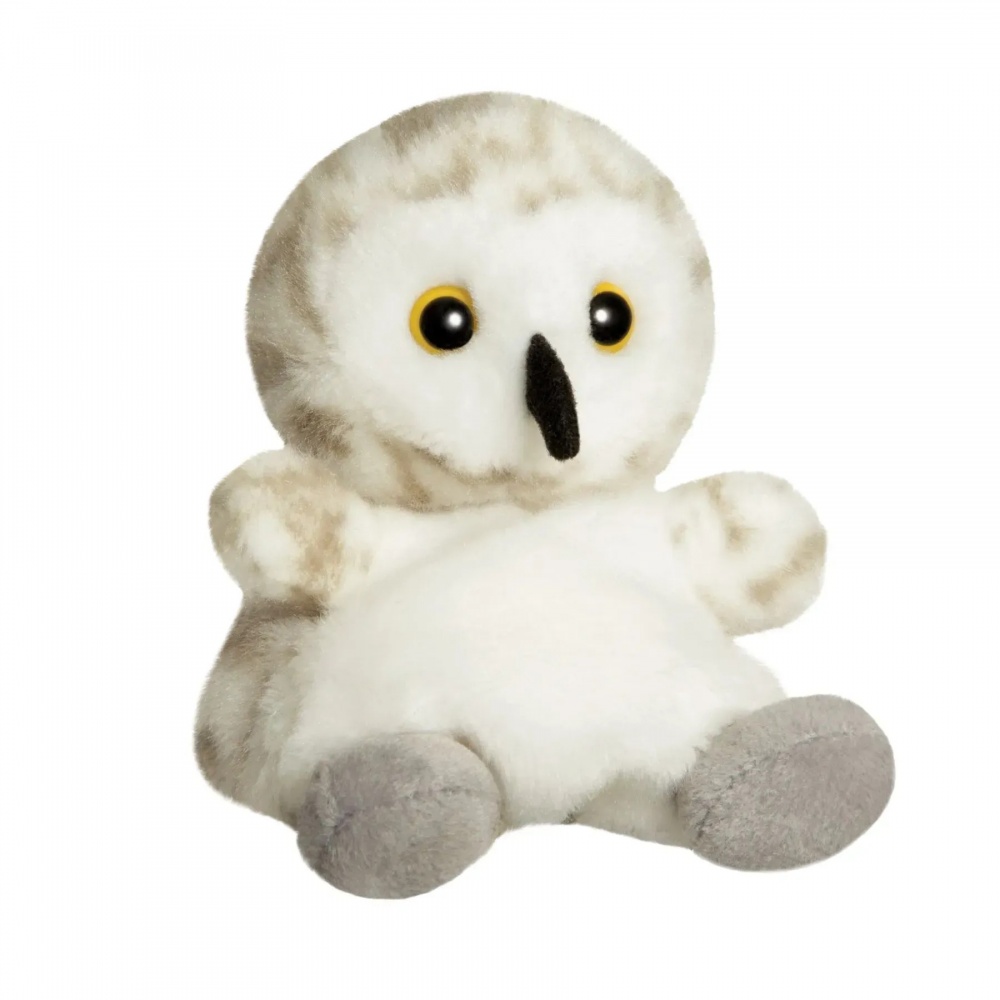 Снігова сова м'яка іграшка Palm Pals Aurora, 15 см.
