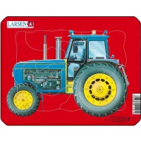 Пазл larsen трактор на фермі 10 деталей