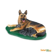 Собака німецька вівчарка із цуценятами Safari LTD 254729