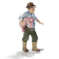 Фермер із поросятом Schleich 13467