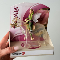 Ельф наїзниця з сідлом та вуздечкою Schleich 42098