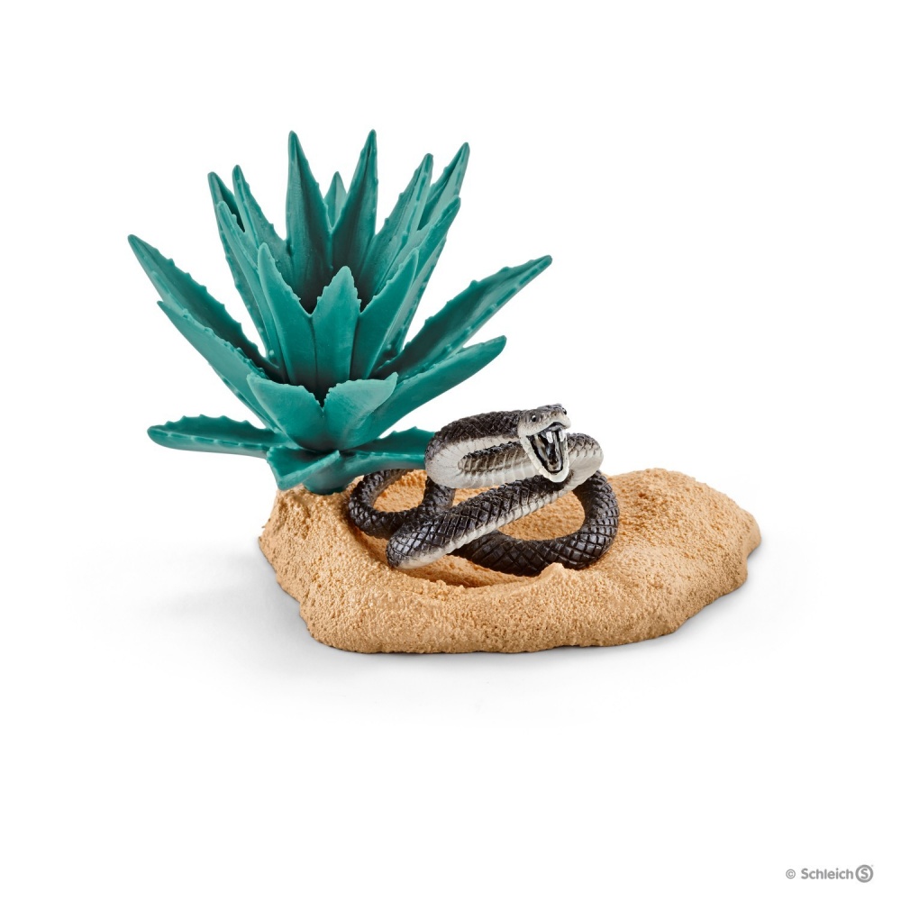 Гніздо змії Чорної Мамби Schleich 42322