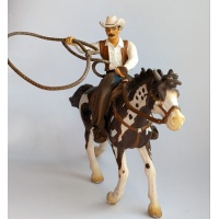 Ковбой з ласо на коні БУ Schleich 70303