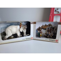 Бойовий слон Schleich 70063 з вершником + кошик з воїнами Schleich 42079