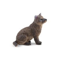 Дитинча сірого вовка сидить Toymany ML001742