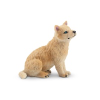 Дитинча арктичного білого вовка сидить Toymany ML00174